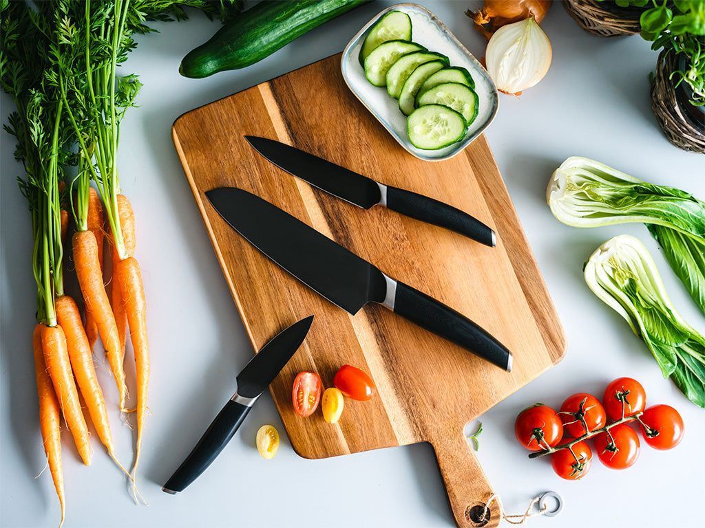 3-DELAR SANTOKU-ALL-SKAL KNIVSET - Image 3