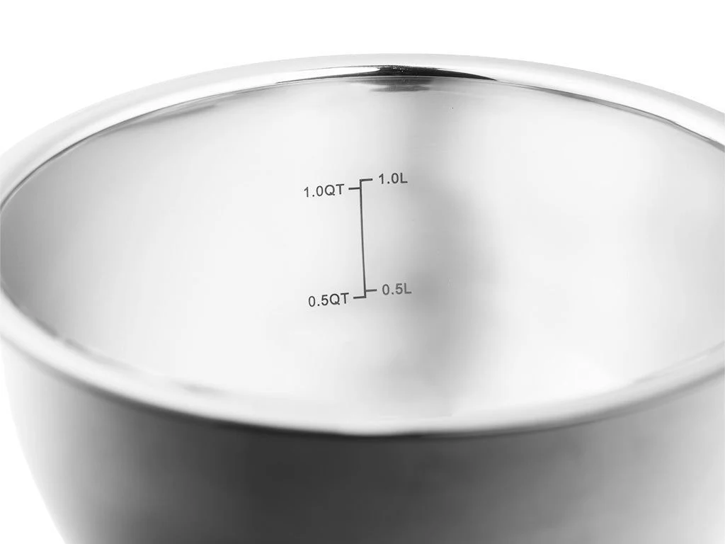 ROSTFRITA STÅL RÖRNINGSSKÅL – 1500ML - Image 3