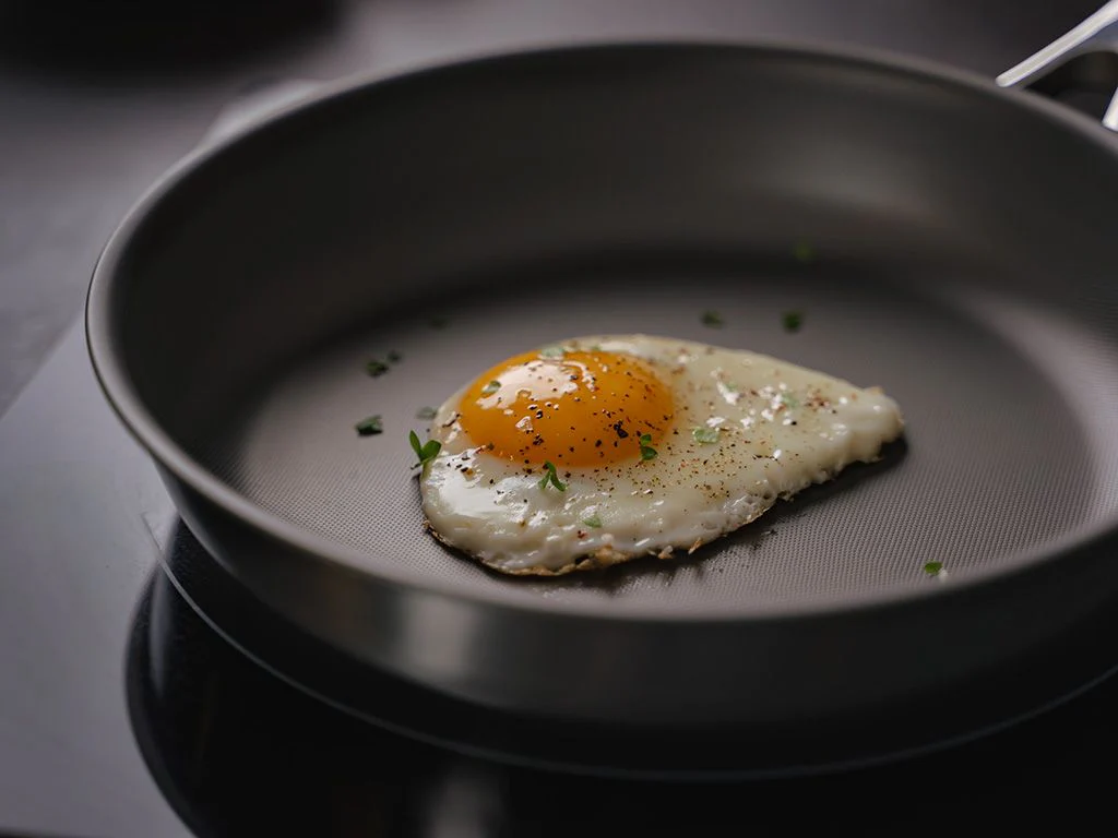 ZERO – NATURLIG NON-STICK STEKPANNESET - 3-DELAR - Image 5