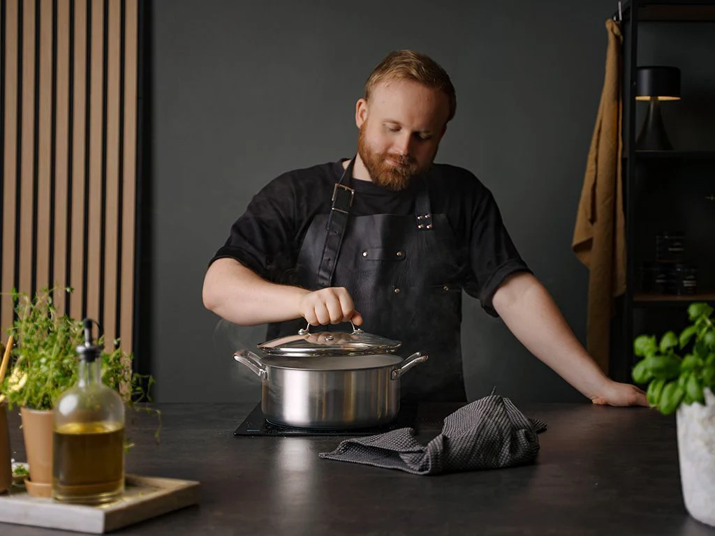 ZERO – NATURLIGT NON-STICK GRYTSET – 3 DELAR - Image 5